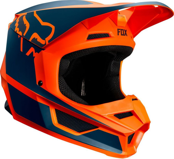 Casca V1 PRZM Orange Blue Copii