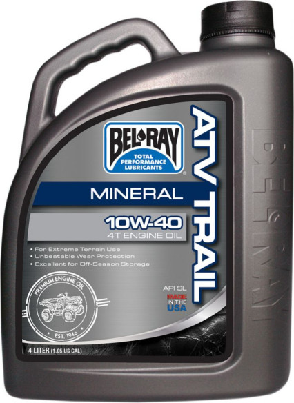 Ulei de motor ATV TRAIL MINERAL 4T 10W-40 4 l