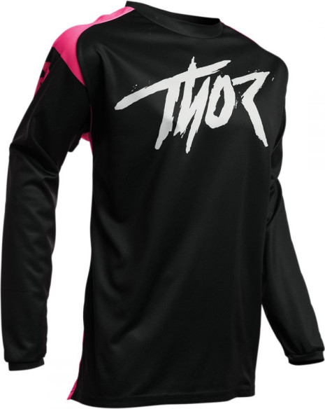 Tricou Enduro Sector Link S20 Black Pink