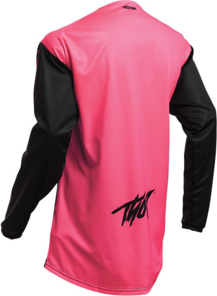 Tricou Enduro Sector Link S20 Black Pink
