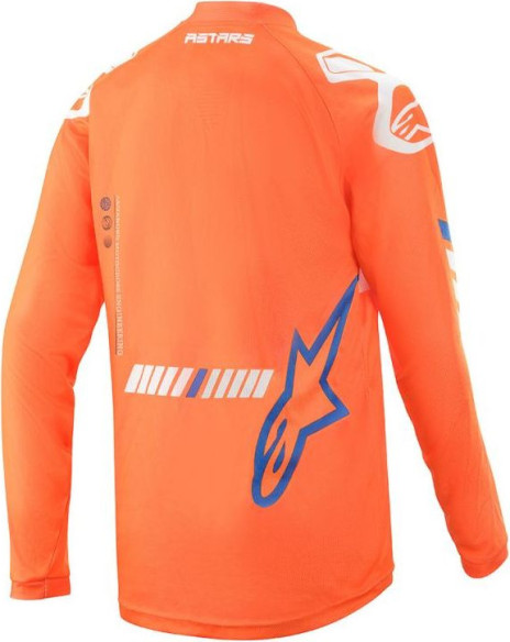 Tricou Copii Tech Racer S20 Orange Blue