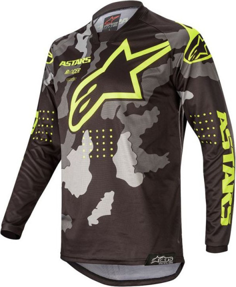 Tricou Copii Racer Tactical S20 Black Gray Camo