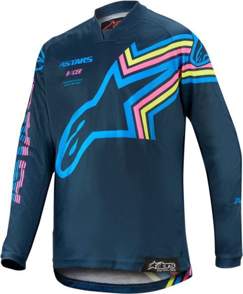 Tricou Copii Racer Braap S20 Navy Aqua Pink