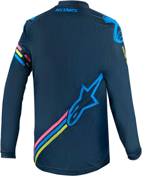 Tricou Copii Racer Braap S20 Navy Aqua Pink