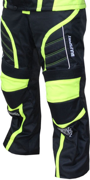 Pantaloni ATV Enduro Black Hi-Viz