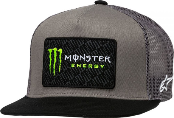 Sapca Monsterchamp Trucker Gray Black S20
