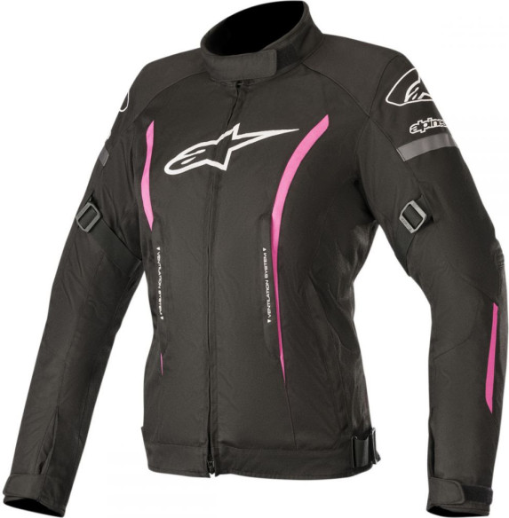 Geaca Moto Textila Dama Stella Gunner V2 Waterproof Black Fuchsia 2020