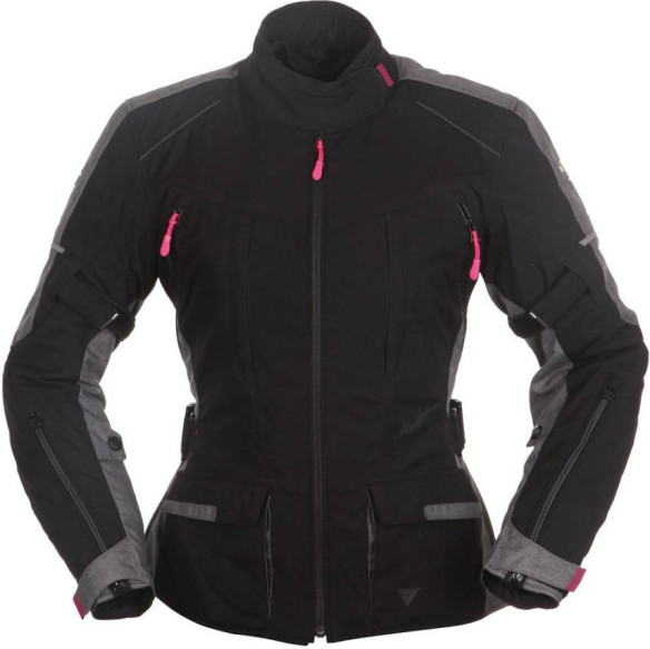 LICHIDARE STOC Geaca Moto Textila Dama Moxy Black Gray