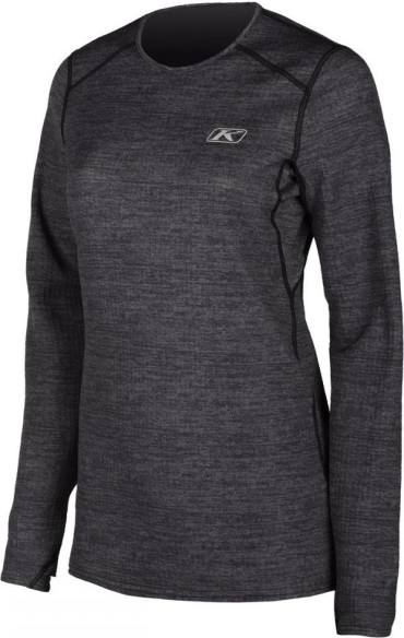 Bluza Dama Base Layer Solstice 2.0 Black Heather 2021