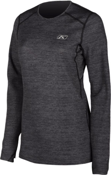 Bluza Dama Base Layer Solstice 2.0 Black Heather 2021