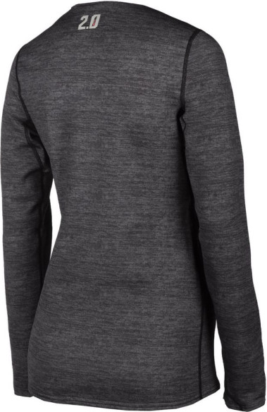 Bluza Dama Base Layer Solstice 2.0 Black Heather 2021