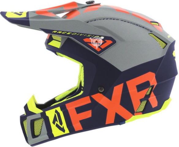 Casca MX Clutch Evo Navy Lt Grey Nuke Hi Vis