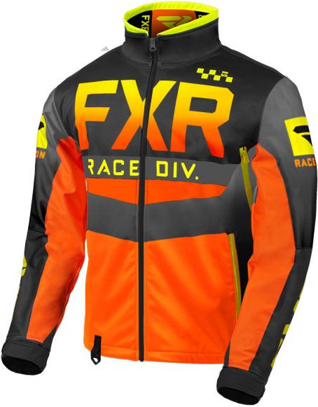 Geaca Cold Cross RR Hi Vis Black Orange Grey 2020