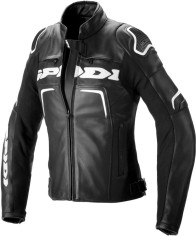 Geaca Moto Piele Dama Evorider 2 Black White 2021