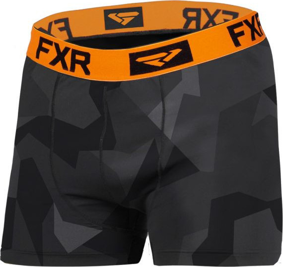 Boxeri Helium X Tech Charcoal Camo Orange