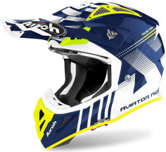 Casca Moto Enduro Aviator Ace Nemesi Blue Gloss