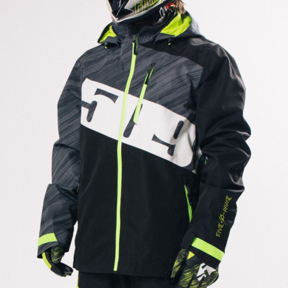 Geaca Snow Evolve Shell Black Hi-Vis