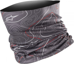 Neck Tube Contours Anthracite Gray Red 2020