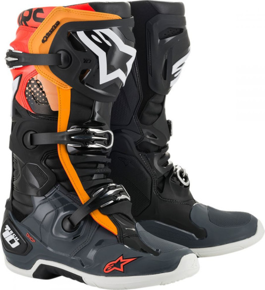 Cizme MX Tech 10 Multicolor Portocaliu 2020
