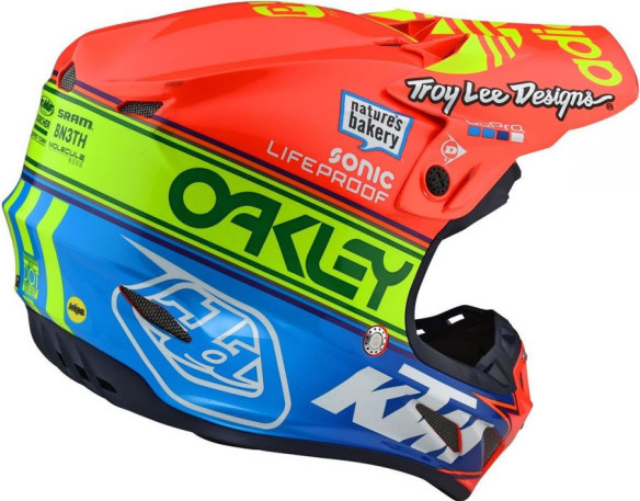 Casca MX TLD HELM SE4 MIPS TEAM EDITION 2 KTM OAKLEY