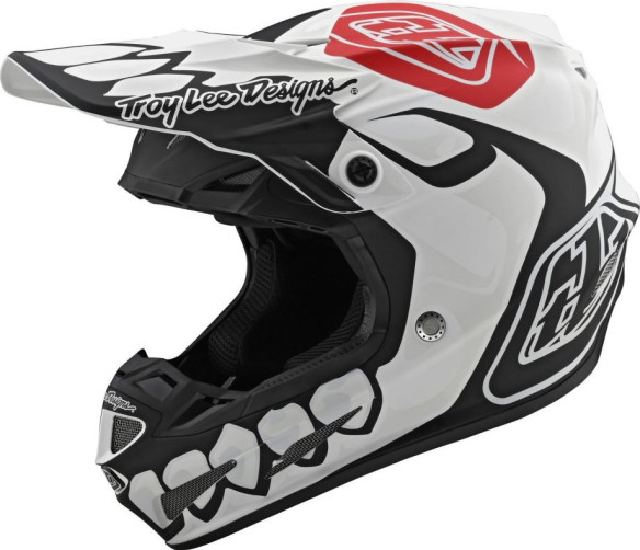 Casca MX TLD SE4 SKULLY LTD. EDITION