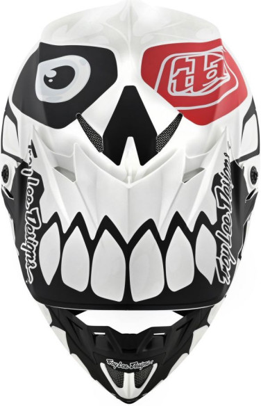 Casca MX TLD SE4 SKULLY LTD. EDITION
