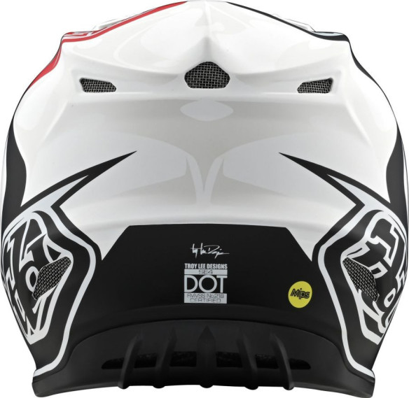 Casca MX TLD SE4 SKULLY LTD. EDITION
