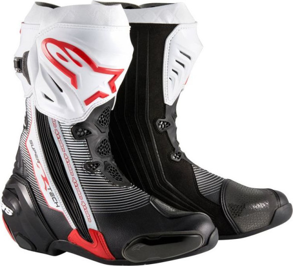 Cizme Racing Supertech R Black Red White 2020
