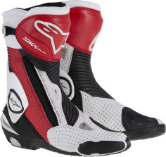 Cizme Racing SMX Plus Black Red White Vented