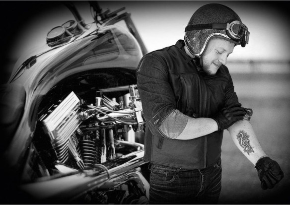 Vesta Airbag Gilet Custom Leder