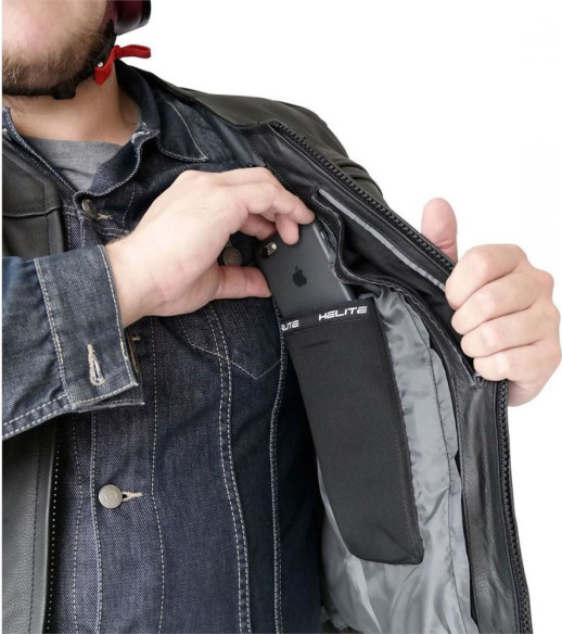 Vesta Airbag Gilet Custom Leder