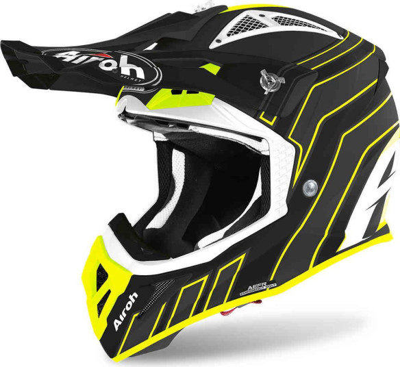 Casca Moto MX Aviator Acer Art Black Matt