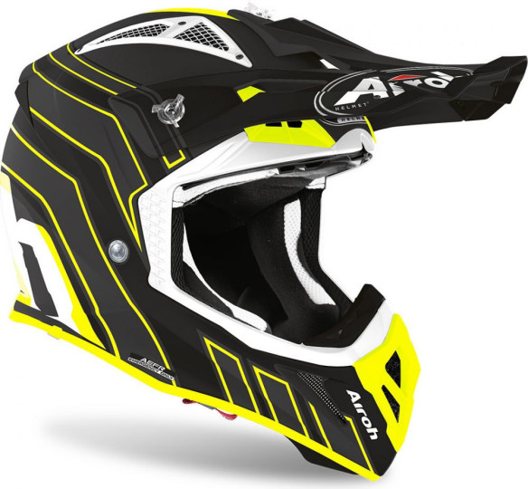 Casca Moto MX Aviator Acer Art Black Matt