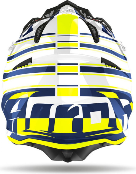 Casca Moto Enduro Aviator Ace Art Blue Gloss