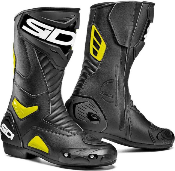 Cizme Performer Black Yellow Fluo