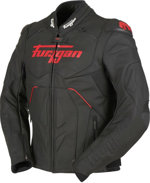 Geaca Moto Piele Raptor Evo Black Red 2020