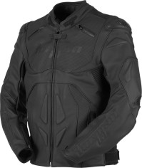 Geaca Moto Piele Ghost Black 2020