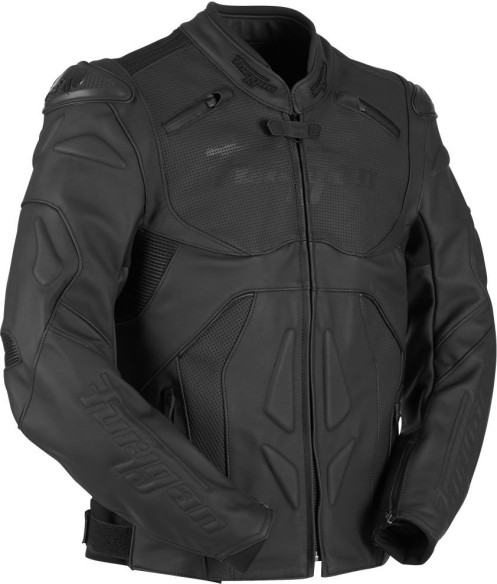 Geaca Moto Piele Ghost Black 2020
