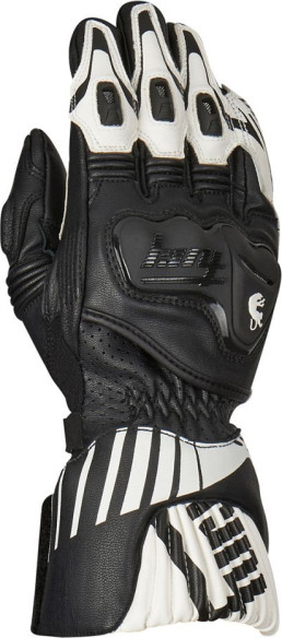 Manusi Piele Shifter Black White