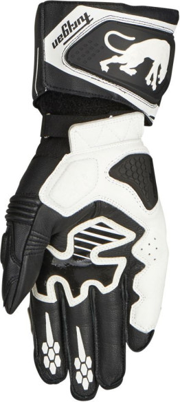 Manusi Piele Shifter Black White