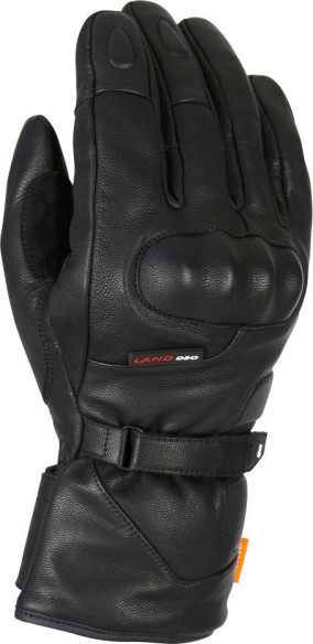 Manusi Moto Piele Dama LAND D3O Black 4530-1