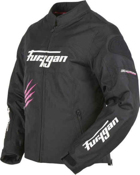 Geaca Moto Textila Dama Rock Black Pink 2020