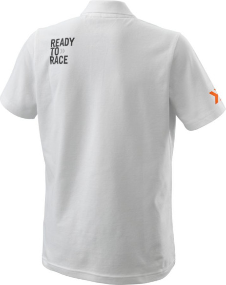 Tricou Racing Polo White