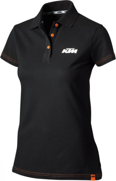 Tricou Dama Racing Polo Black