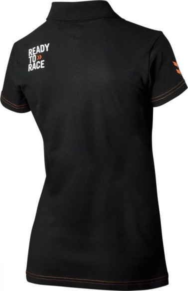 Tricou Dama Racing Polo Black