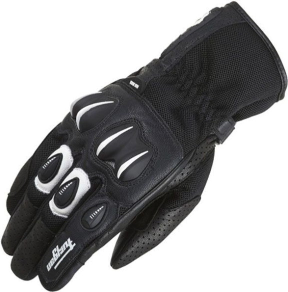 Manusi Textile Piele Cyclone Black White