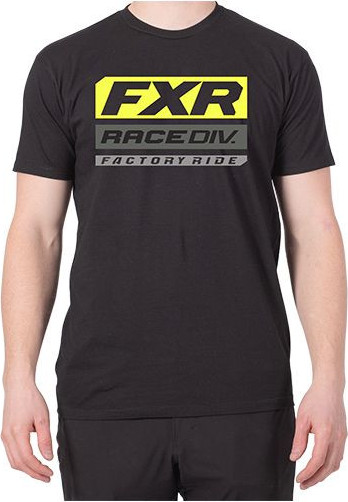 Tricou Race Division 2020 Black Hi Vis