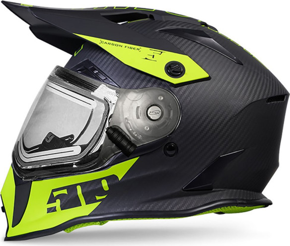 Casca Delta R3 Carbon Fiber Ignite Helmet Hi Vis 2020