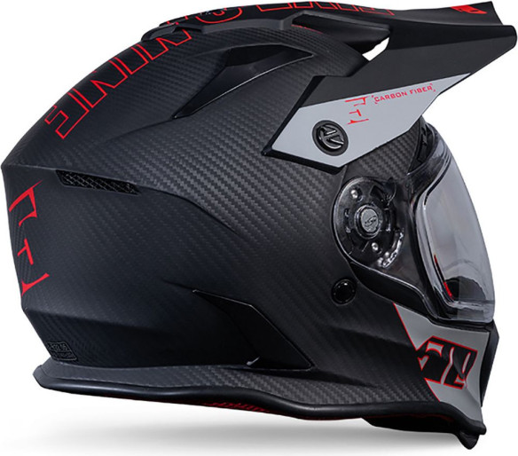 Casca Delta R3 Carbon Fiber Ignite Helmet Red Aura 2020