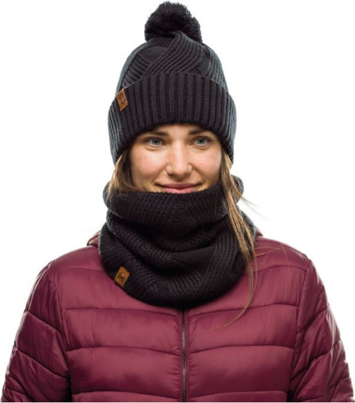 Caciula Knitted Polar Raisa Black